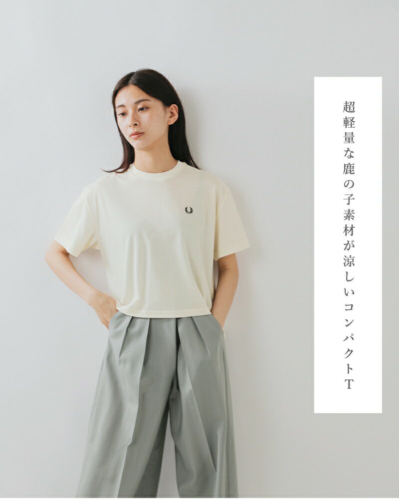FRED PERRY フレッド ペリー コットン 鹿の子 ピケ Tシャツ