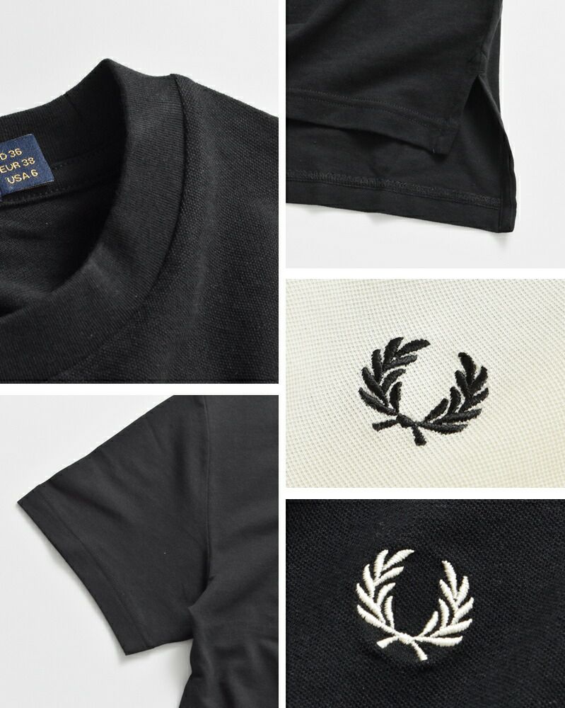 FRED PERRY フレッド ペリー コットン 鹿の子 ピケ Tシャツ