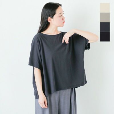 evam eva エヴァムエヴァ コットン カットソー プルオーバー