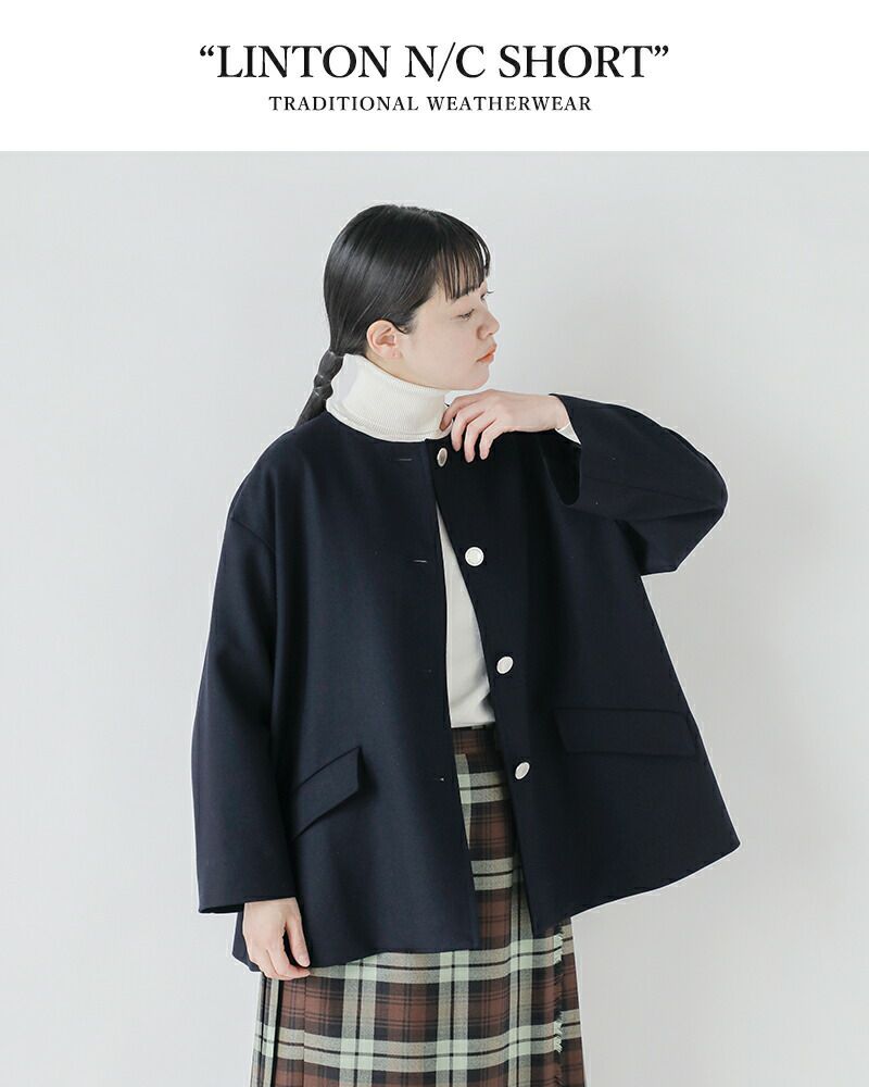 美品 トラディショナルウェザーウェア ノーカラーニットジャケットカーディガン 楽天市場】【SALE！30%OFF】トラディショナルウェザーウェア