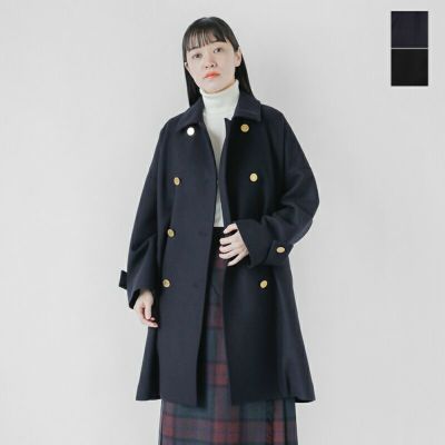 アルパカ シャギー オールファー ロング コート DOMON 日本製 a34 楽天市場】WOOL DOUBLE FACE LONG COAT ロングコート アイニード