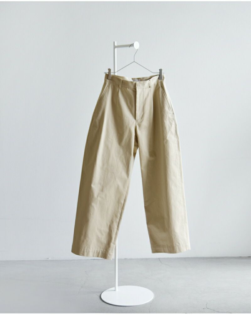 クーポン対象】LOEFF ロエフ コットン チノ トラウザー パンツ 8814