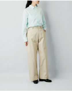 LOEFF ロエフ コットン チノ トラウザー パンツ 8814-202-0199