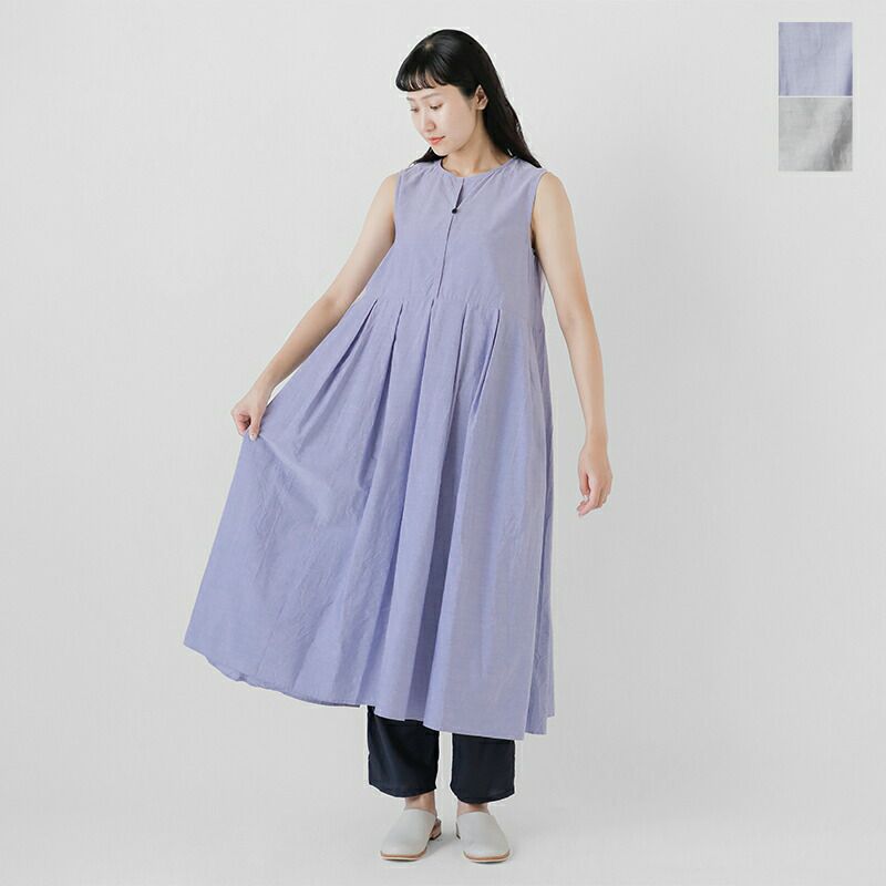 クーポン対象】【40%OFF】g グラム スリーブレス タック ワンピース g