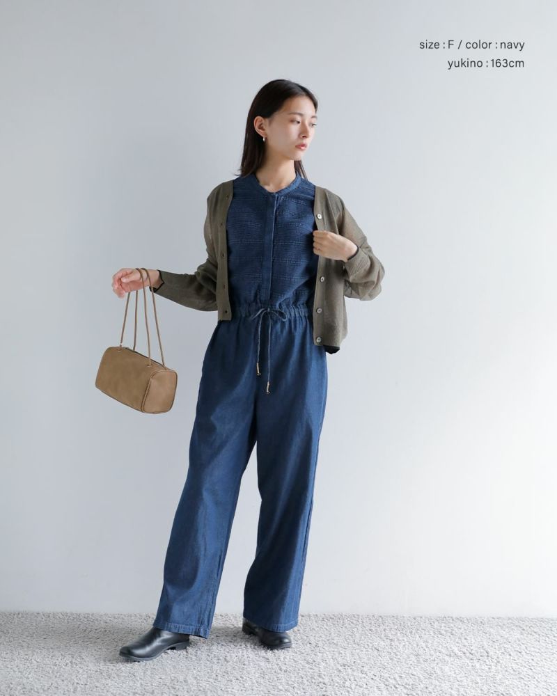 未使用タグ付✨Pheeta フィータ オールインワン Trinity 別注カラー Pheeta | 〈別注〉オールインワン Trinity NAVY WOMEN