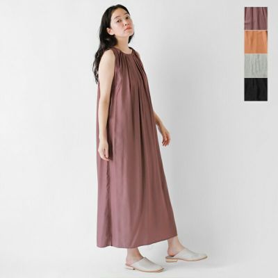 【美品】PESERICO ペゼリコ フロントタック ノースリーブ ワンピース 60%OFF】peindre パンドル フロント タック ノースリーブ