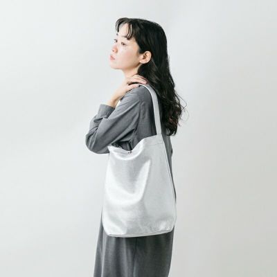 MARINE DAY マリンデイ カウレザー シルバー箔 ショルダーバッグ