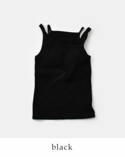 MANOF マノフ シアー レイヤード タンクトップ 89105-1022-kk 2025aw