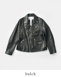 TICCA ティッカ ラムレザー ダブル ライダース ジャケット tbea