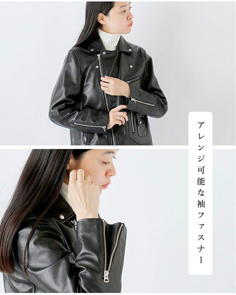最終値下げ＊24ティッカTICCAダブルライダースジャケット新品未使用サイズ5 TICCA - 最終値下げ＊24ティッカTICCAダブルライダース