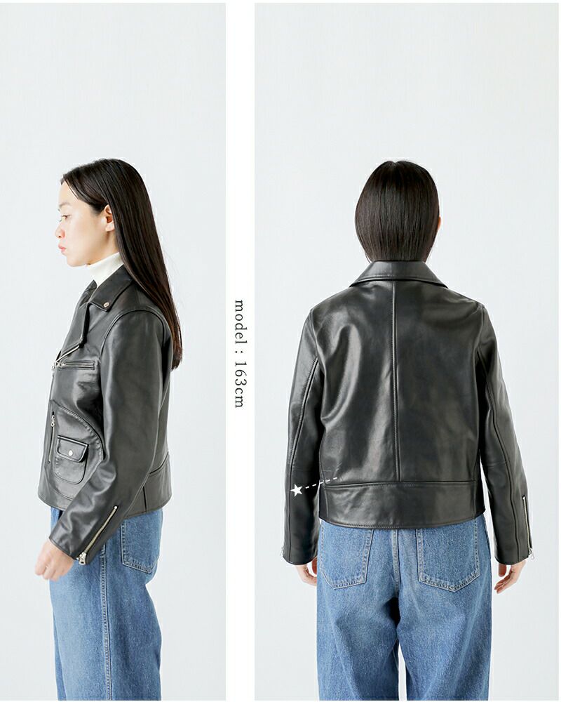 最終値下げ＊24ティッカTICCAダブルライダースジャケット新品未使用サイズ5 TICCA - 最終値下げ＊24ティッカTICCAダブルライダース