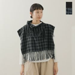 未使用美品　HAVERSACK HAVERSACK ATTIRE ハバーサック アタイア ウール フリンジ