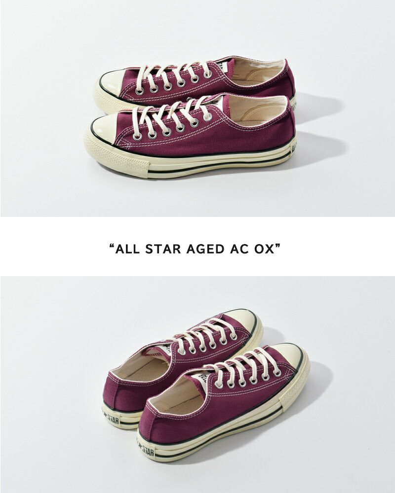 エイティシックス キャンバスボード CONVERSE コンバース オールスター エイジド LP OX キャンバス