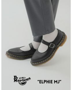 Dr.Martens 厚底 メリージェーン 花 Dr.Martens】ADDINA QUAD FLOWER メリー ジェーン シューズ（Dr