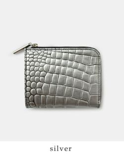 POMTATA ポンタタ カウレザー 型押し CORO Lジップ ショート