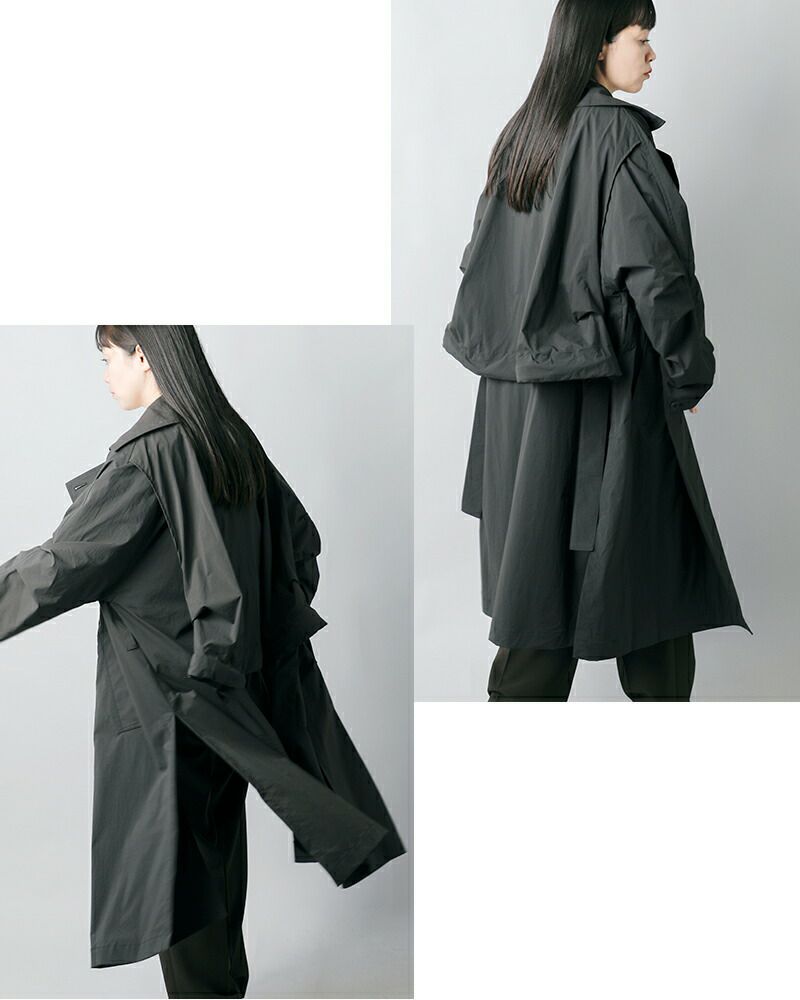 OHGA パフコート　黒 Sealup(シーラップ) GENOVA(ジェノバ) 50002 7591 01 メルトン