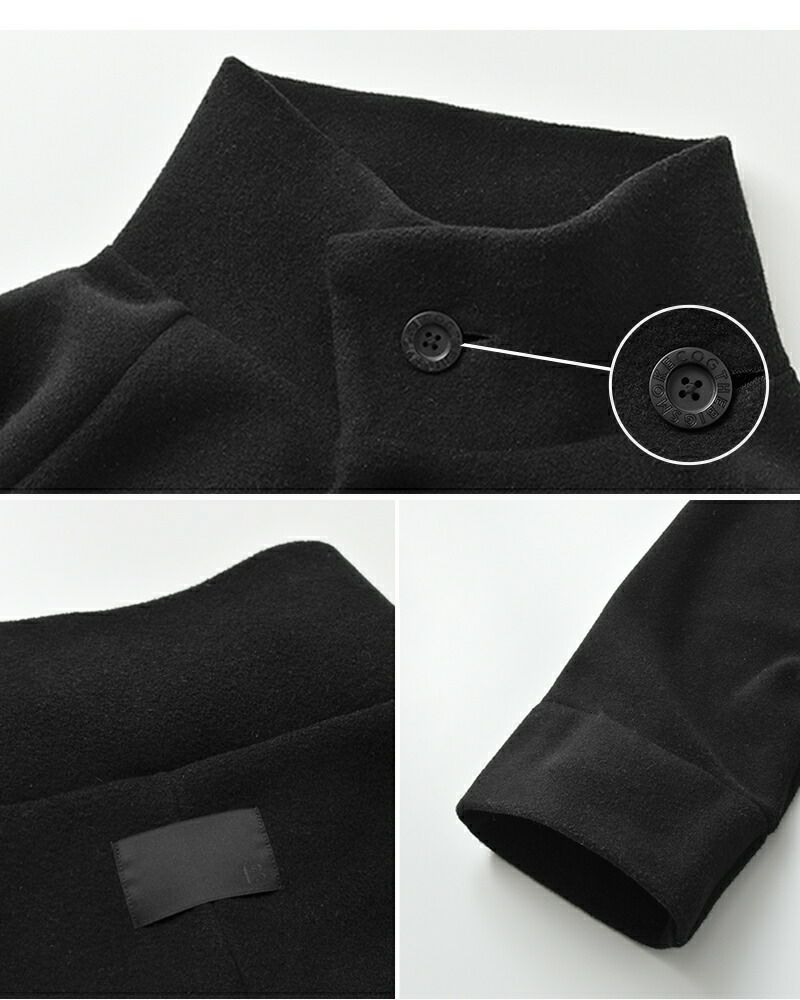 COGTHEBIGSMOKE コグザビッグスモーク  ウール ブレンド フリース スタンドカラー ラグラン ジャケット “MILAN STAND COLLAR BLOUSON” 13802-231-1332-1-nk 2025aw新作 レディース クーポン対象 40%OFF】COGTHEBIGSMOKE コグザビッグスモーク ウール ブレンド