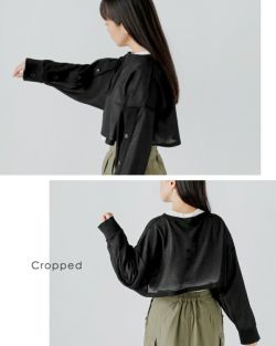 トップス miki Munich ミューニック ロング スリーブ ショート トップス mn252u02-mn