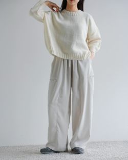 Hella ヘラ ドローストリング グロス パンツ “DRAWSTRING GLOSS PANTS