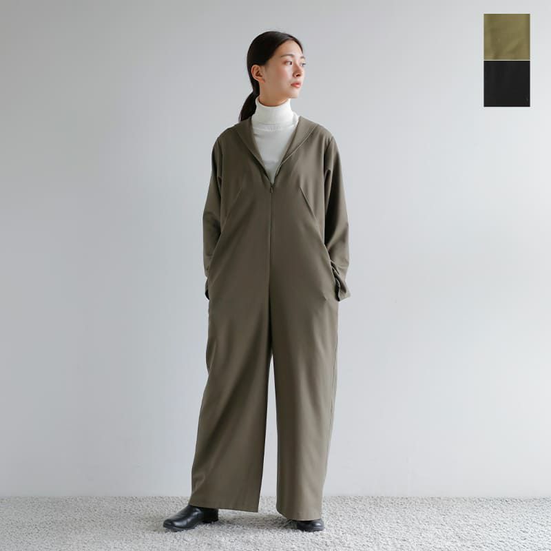 40%OFF】【÷÷】Hella ヘラ セーラーカラー Vネック コンビネゾン