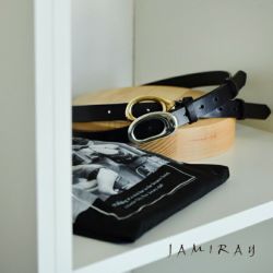JAMIRAY ジャミレイ カウレザー ビーン ベルト “BEAN BELT 2