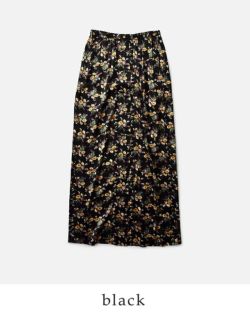 シンゾーン FLOWER BOUQUET PRINTED SATIN SKIRT STEPS｜FLOWER BOUQUET PRINTED SATIN SKIRT | Rakuten Fashion