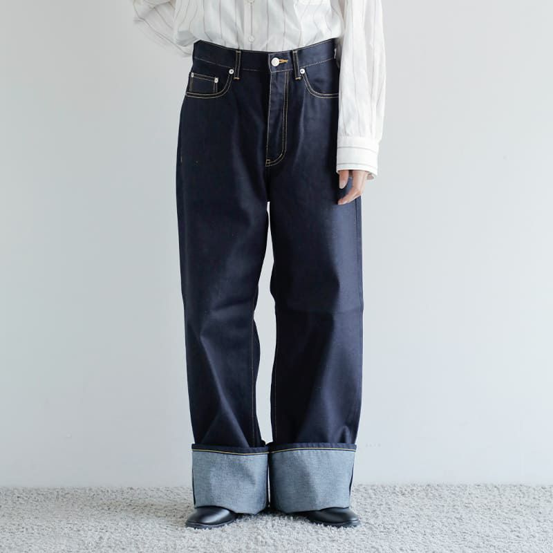 美品　beautiful people　セルヴィッヂデニム　ブラック　34 beautiful people (ビューティフルピープル) selvage denim