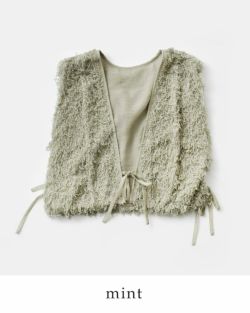 CHIGNON シニヨン フリンジ ベスト 1654-059bz-kk 2025aw新作