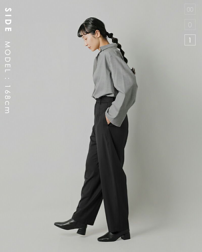 40%OFF】LOEFF ロエフ ウールトロ ボンタン トラウザー パンツ 8814-2