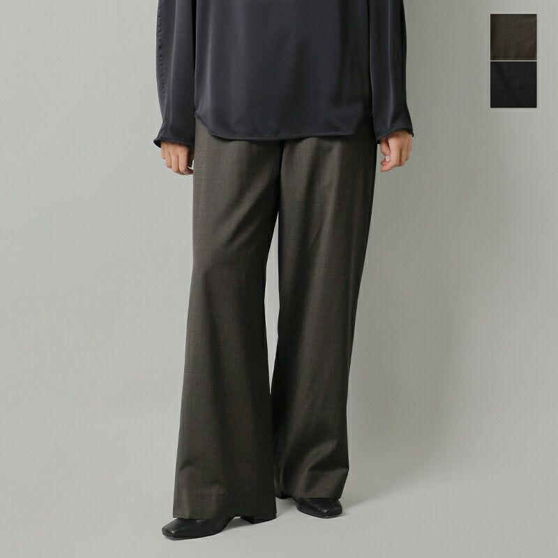 LOEFF ロエフ ウールトロ ハーレム パンツ 8814-2-990194-mn