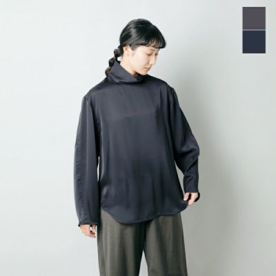 CINOH チノ メリノウール オーバーサイズ ハイネック ニット