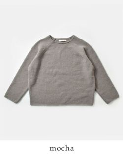 evam eva エヴァムエヴァ リニューウール ラグラン プルオーバー