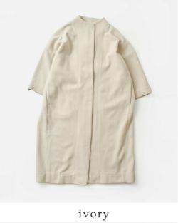 evam eva エヴァムエヴァ ウール ロング コート e253t209 レディース