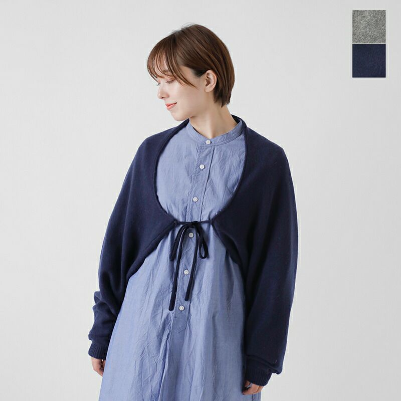 40%OFF】g グラム ウール ボレロ カーディガン g-633-nk レディース