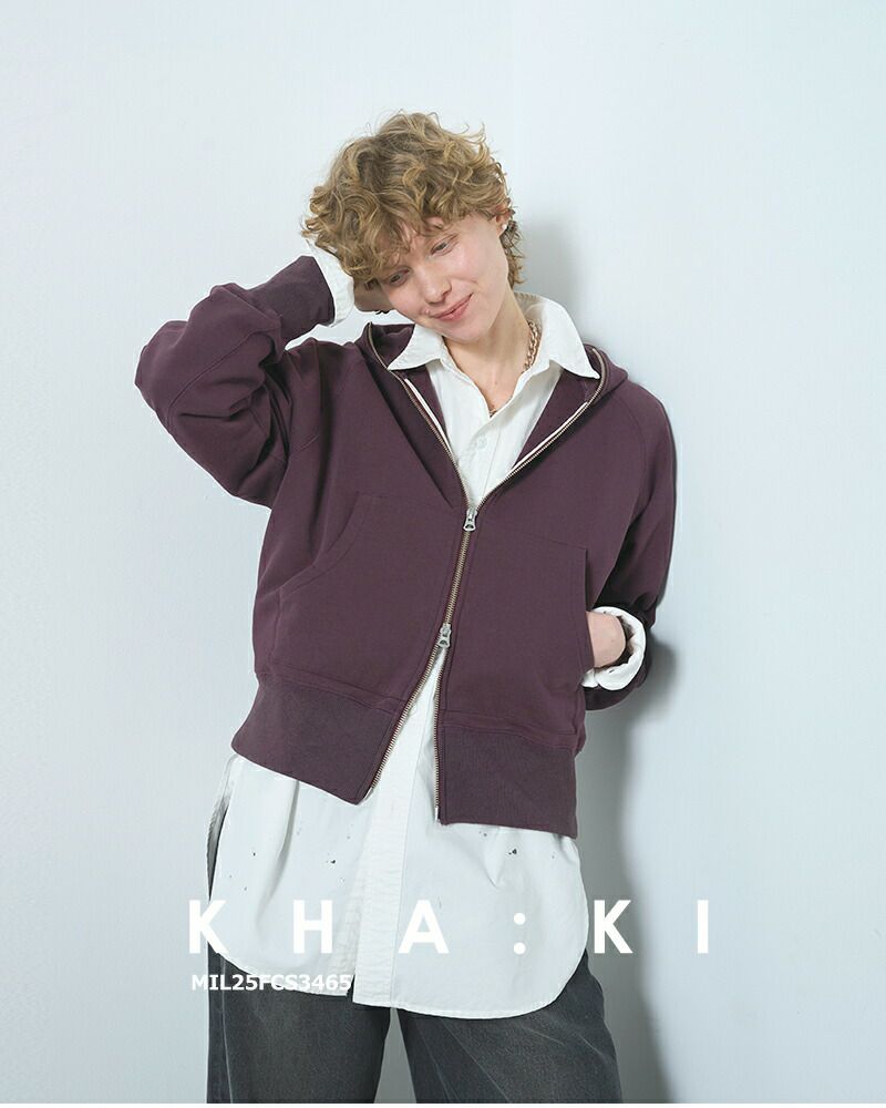 バックチャンネル　クールマックス　サーマル　スウェット ロンT　カーキカモ 楽天市場】kha:ki カーキ 12oz 裏パイル スウェット カレッジ