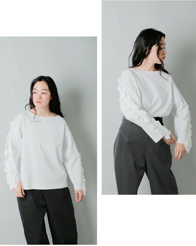 3こ1】【20%OFF】RHODOLIRION ロドリリオン コットン スワロー フリル