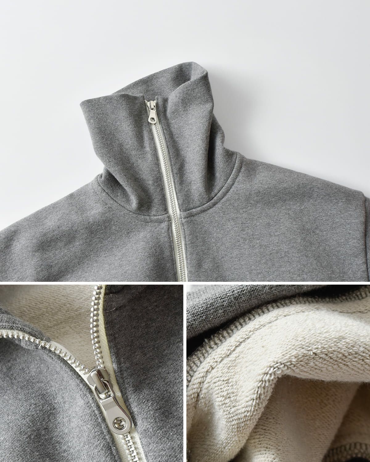 20%OFF】JUN MIKAMI ジュンミカミ コットン ハーフジップ スウェット