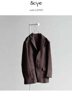 ジャケット・アウター Scye Shetland Wool Tweed Jacket SCYE Shetland Wool Tweed SET-UP | andPheb Staff Blog