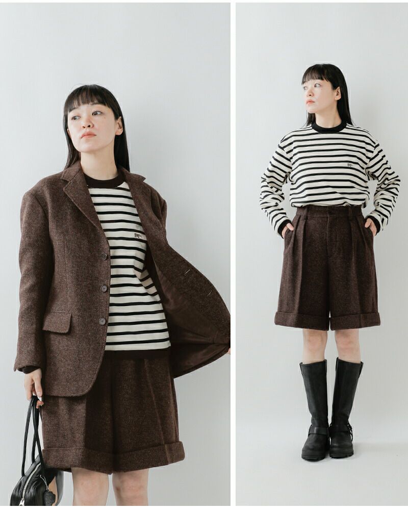 cygne オリジナルキルティングショートパンツ stella 刺繍 シーニュ Cygneシーニュ オリジナルキルティングショートパンツ stella