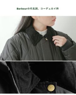 クーポン対象】Barbour バブアー メレディス キルティング ロング