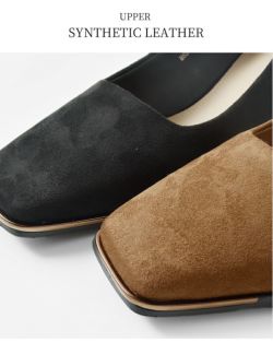 MOHI モヒ スクエアトゥ フレアヒール パンプス gu3-899-11-pu-yo