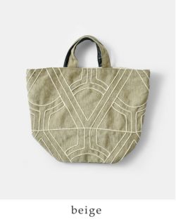20%OFF】beej ビージ ドリー 刺繍 トートバッグ mi-it001-tr