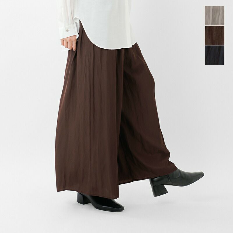 DONEEYU ドニーユパンツ 50%OFF】DONEEYU ドニーユ ヴィンテージデシン ゴム シャーリング