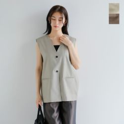 anuke アンヌーク Vネック ステッチ ベスト “Vneck Stitch Vest