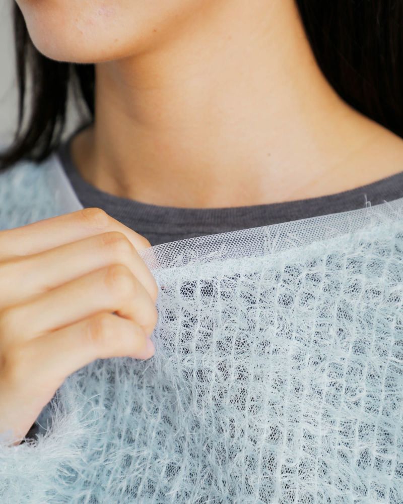 CHIGNON シニヨン フェザー チュール プルオーバー 8654-085ko