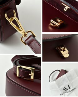 アントネッロマージ ハンドバッグ ANTONELLO MASI  カウレザー ミニ ハンドバッグ 03-3-13-300-5-2  クーポン対象 30%OFF】【÷÷】ANTONELLO MASI アントネッロマージ カウレザー ミニ