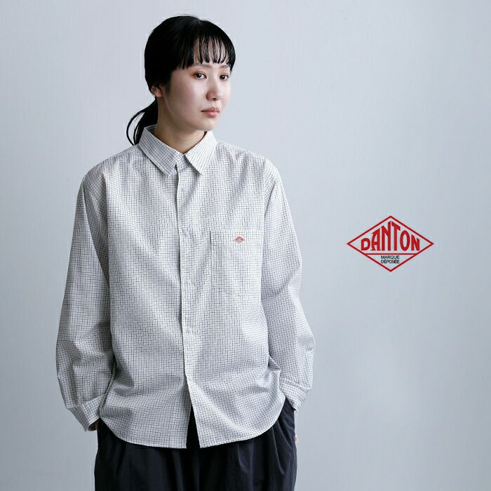 DANTON ダントン オックスフォード ドットボタン レギュラーカラー