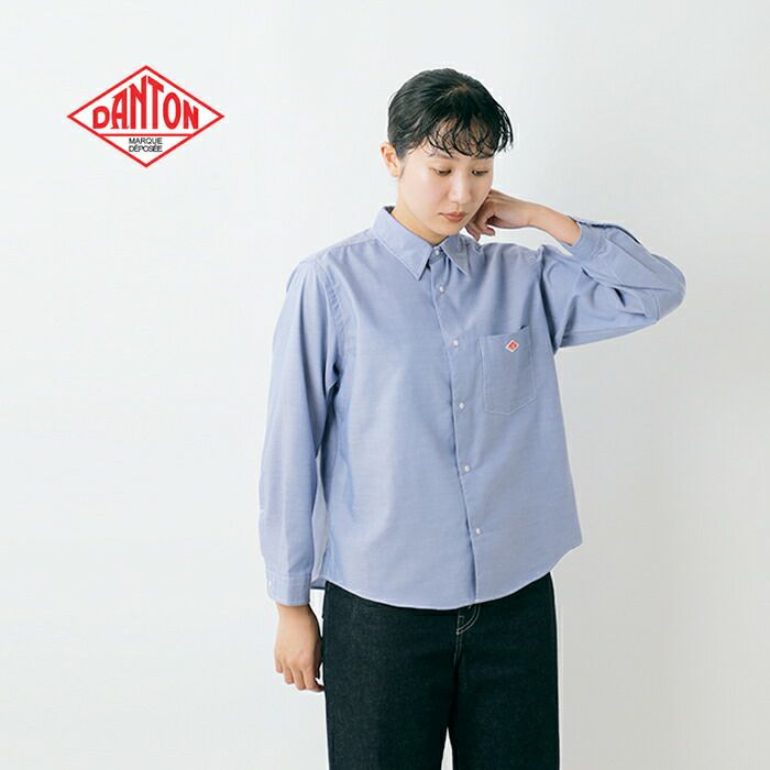 DANTON [ダントン] ドットボタン オックスフォード ボタンダウンシャツ DANTON [ダントン] ドットボタン オックスフォード ボタンダウン