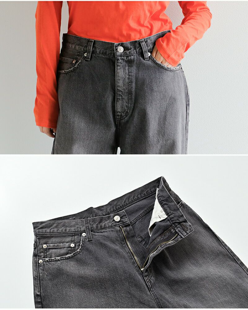 Johnbull ジョンブル デニム ワイド ジーンズ jy253p01-kr 2025aw新作