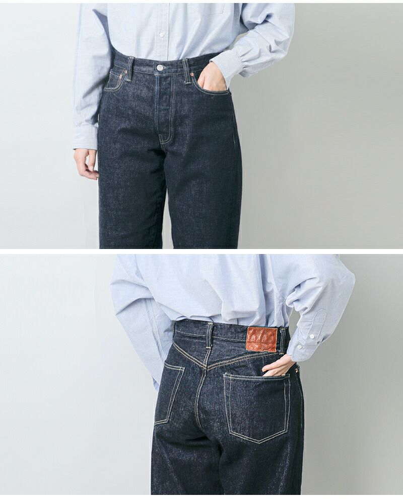 LENO リノ ルーズ テーパード デニム パンツ “LOOSE TAPERED JEANS